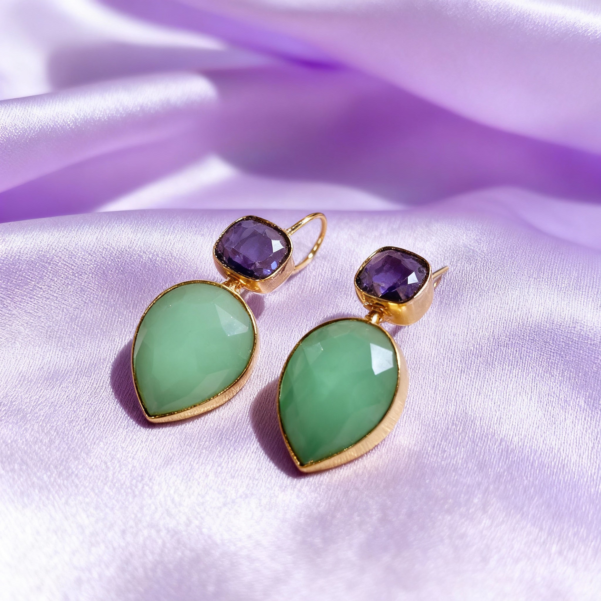 The Mystical Harmony Drop Earrings