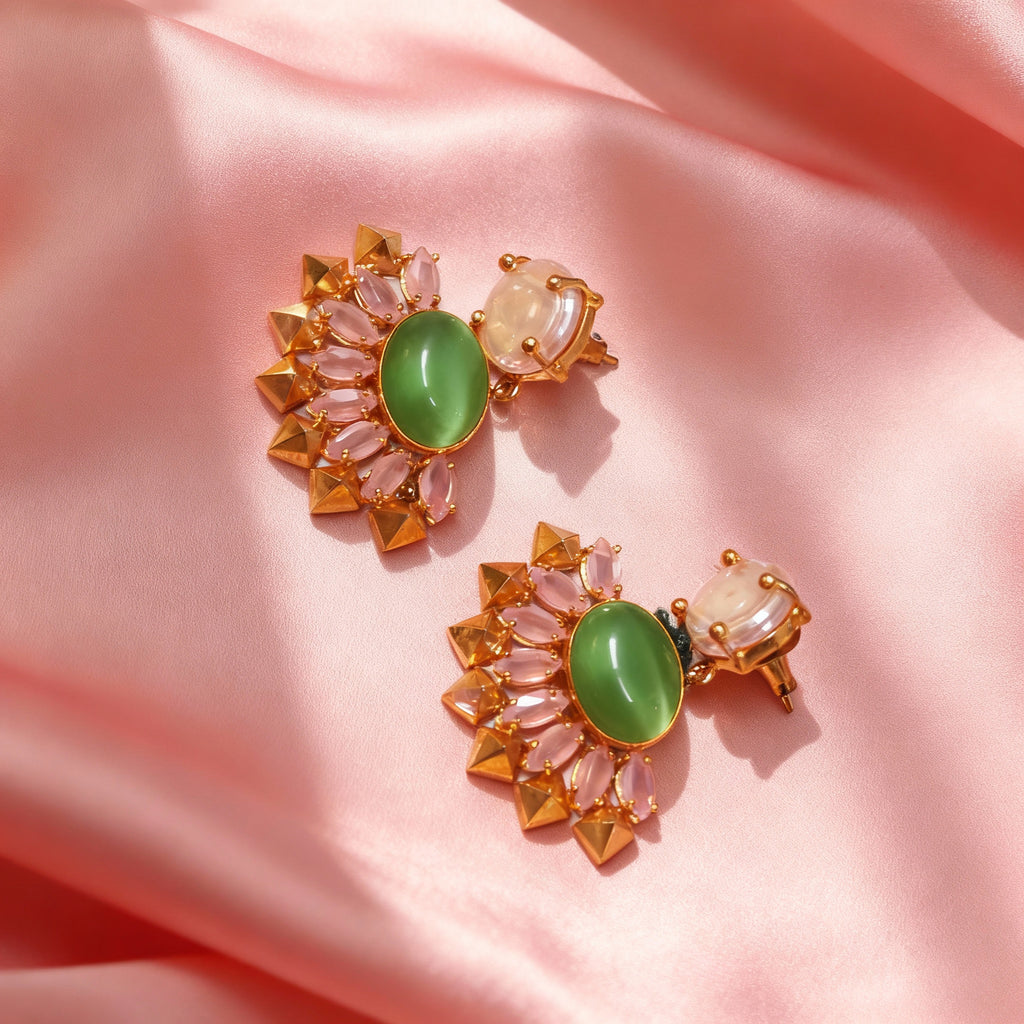 The Tropical Punk Statement Earrings