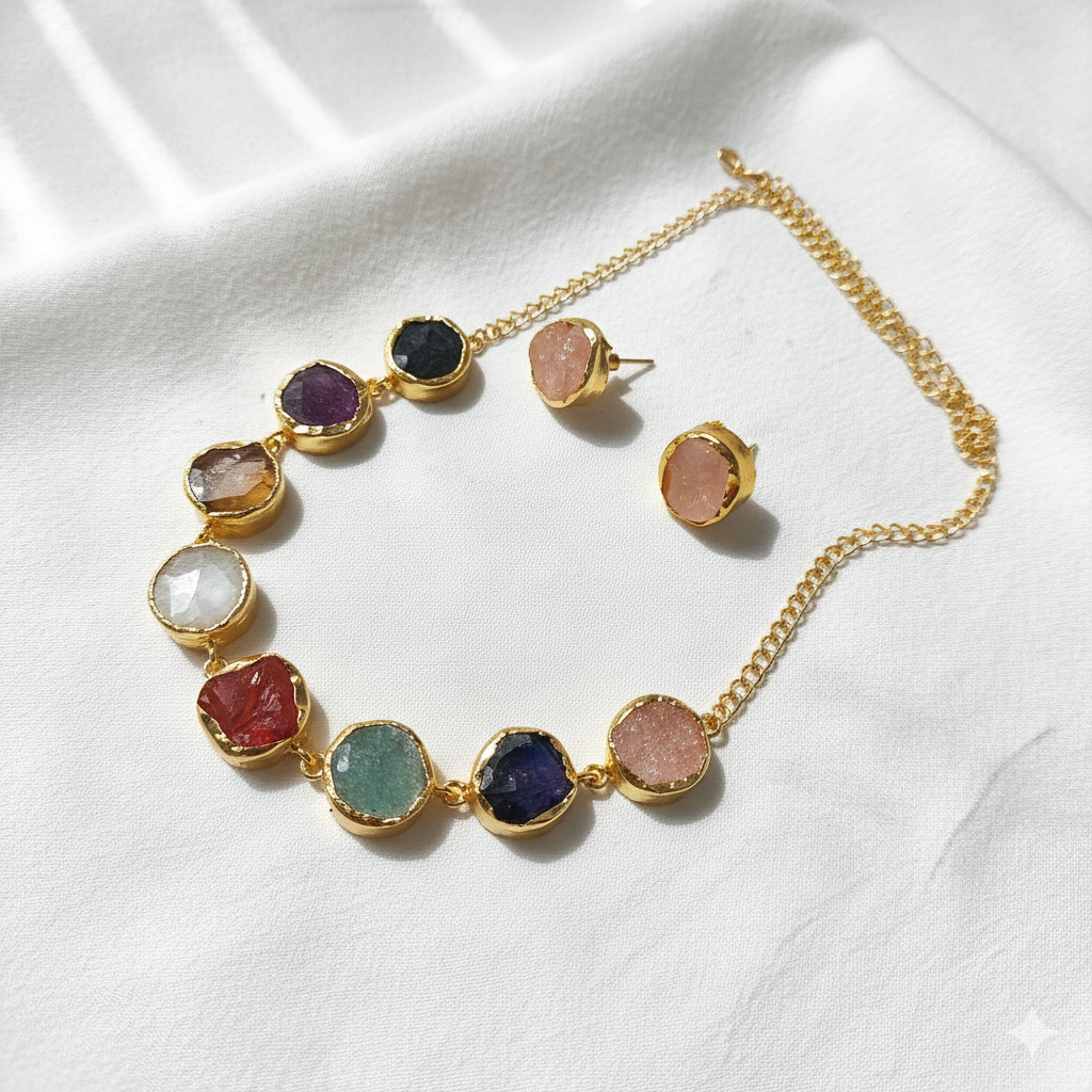The Rainbow Gemstone Harmony Set