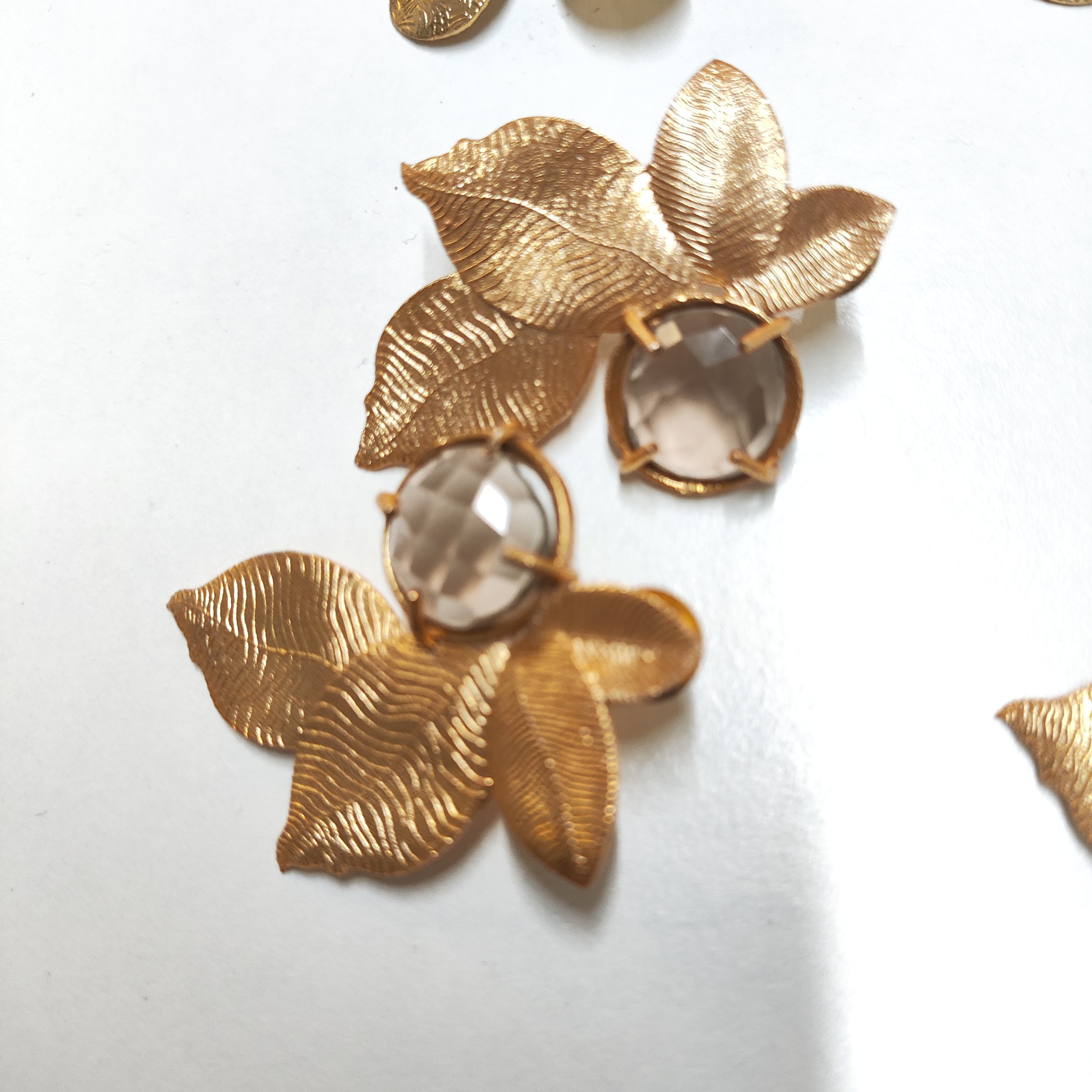 Autumn Bloom Amethyst Earrings