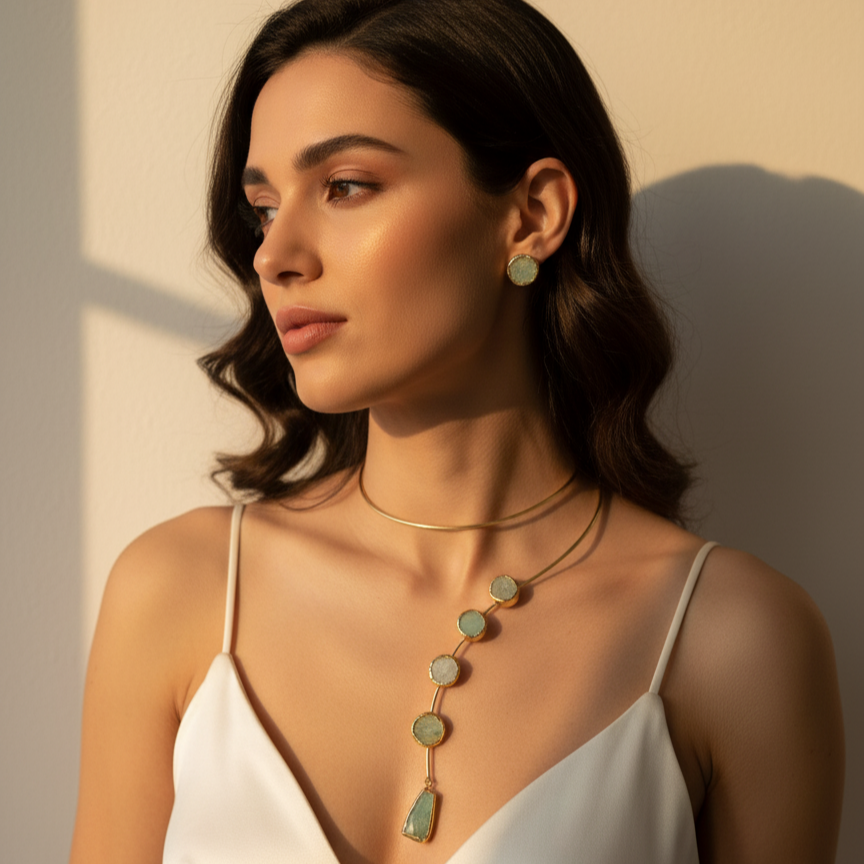 The Coastal Calm Choker Set